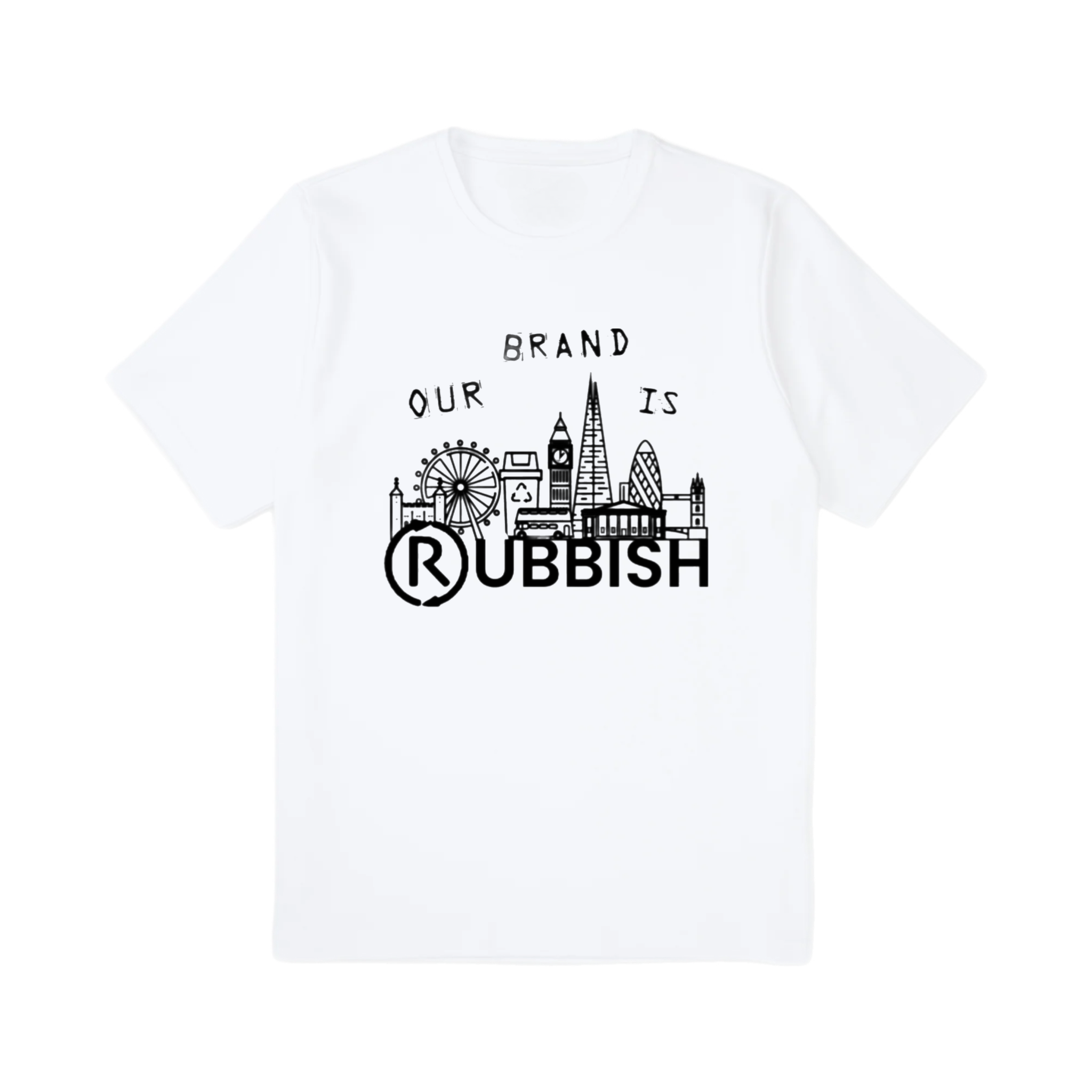 Our brand is Rubbish Heavyweight Recycled Cotton T-Shirt