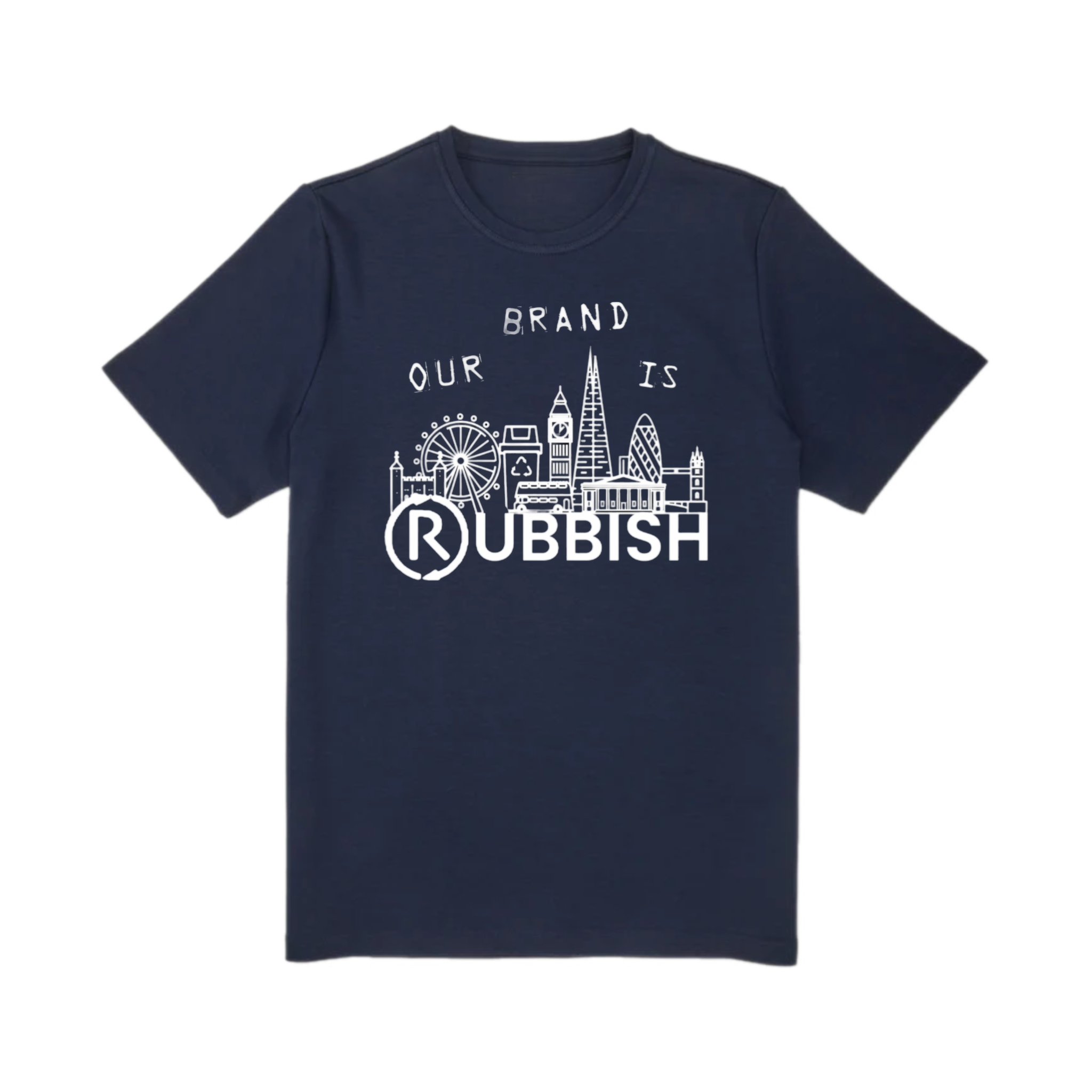 Our brand is Rubbish Heavyweight Recycled Cotton T-Shirt